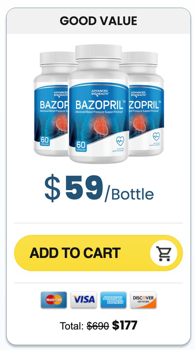 Bazopril - 3 Bottles